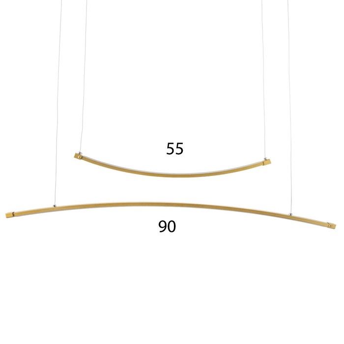 Светильник BayerLux Светильник BayerLux"Интен" LED 30Вт 3000К золото 90х25-125 см