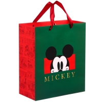 Пакет ламинированный вертикальный, Mickey Микки Маус, 23 х 27 х 11 см