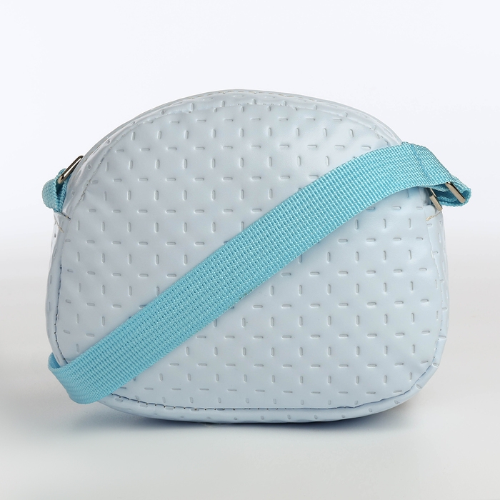 Сумка детская для девочки на молнии, цвет голубой Сумка детская для девочки на молнии, цвет голубой