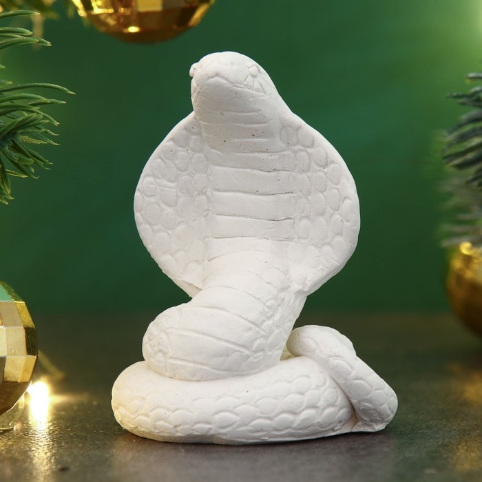 Новый год. Символ 2025. Фигура для раскраски  Новый год. Символ 2025. Фигура для раскраски "Змея Гидра" 5х5см