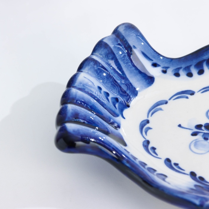 Селёдочница «Рыба», 25×13×3 см, гжель Селёдочница «Рыба», 25×13×3 см, гжель