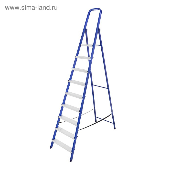Стремянка ТУНДРА, металлическая комбинированная, 9 ступеней, 1880 мм Стремянка ТУНДРА, металлическая комбинированная, 9 ступеней, 1880 мм