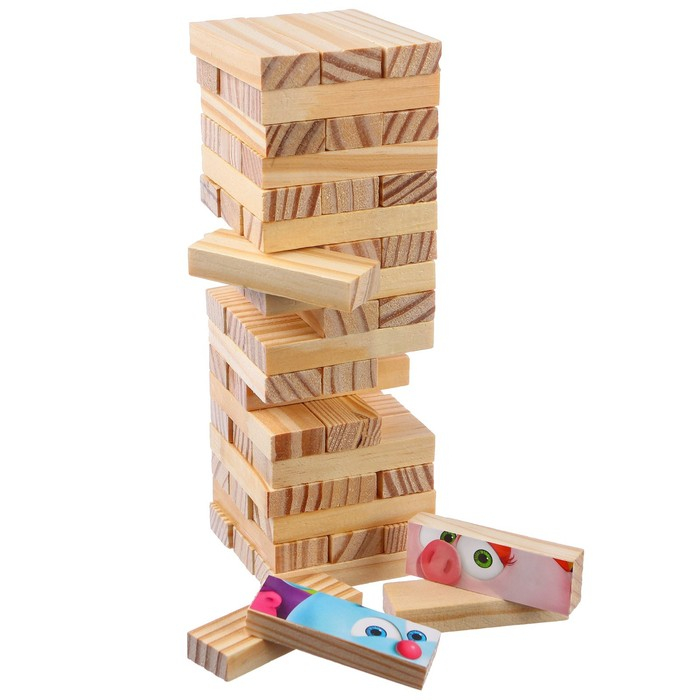 Падающая башня + пазлы, Смешарики Падающая башня + пазлы, Смешарики