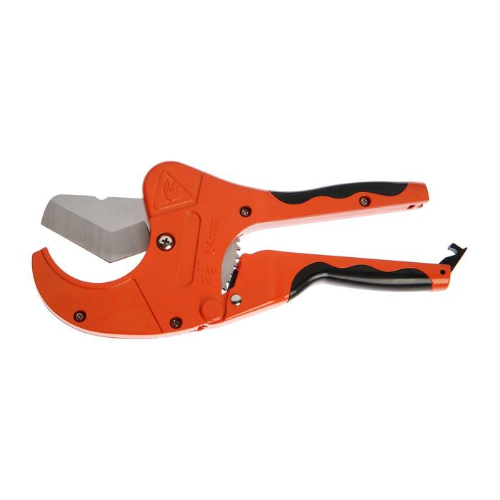 Ножницы для резки труб ТУНДРА по пластику, полуавтомат, усиленные, удлиненные, 2К, до 42 мм Ножницы для резки труб ТУНДРА по пластику, полуавтомат, усиленные, удлиненные, 2К, до 42 мм