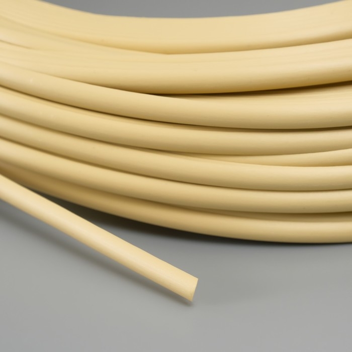 Ротанг искусственный гладкий 6 мм 100 м полутрубка (солома) Ротанг искусственный гладкий 6 мм 100 м полутрубка (солома)