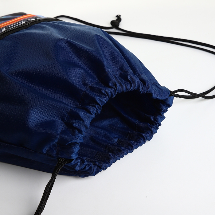 Мешок для обуви на шнурке, цвет синий Мешок для обуви на шнурке, цвет синий