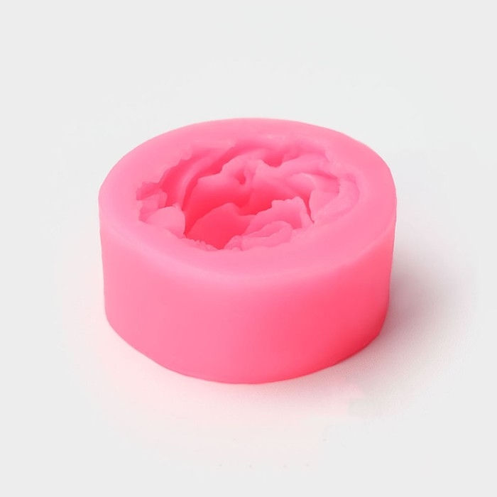 Молд «Роза», силикон, 4,5×2 см, цвет МИКС Молд «Роза», силикон, 4,5×2 см, цвет МИКС