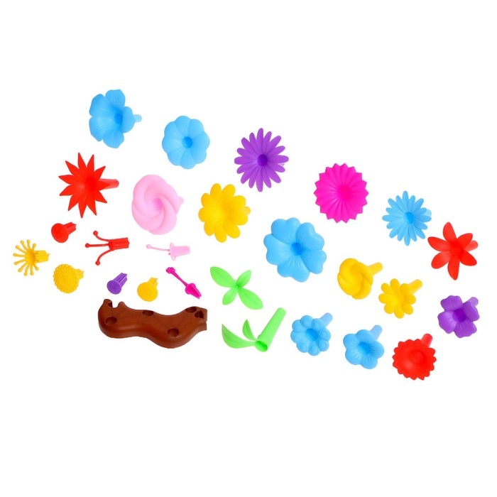 Конструктор «Парк Цветов», 104 детали Конструктор «Парк Цветов», 104 детали