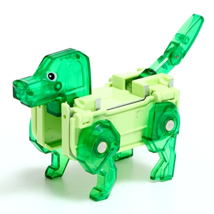 Робо-буквы «Звери», набор 6 в 1, трансформируются, собираются в 1 робота