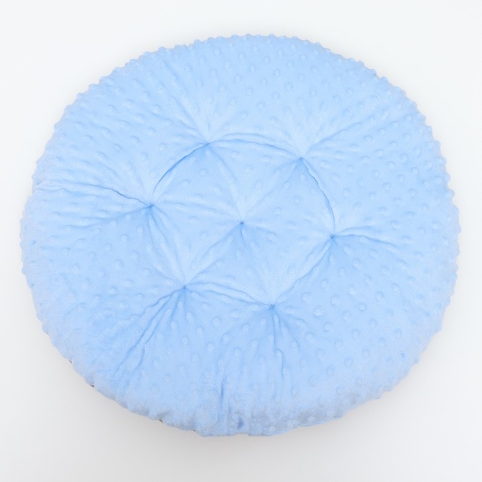 Лежак для животных  Лежак для животных "Нежность", 50 х 50 х 10 см, голубой