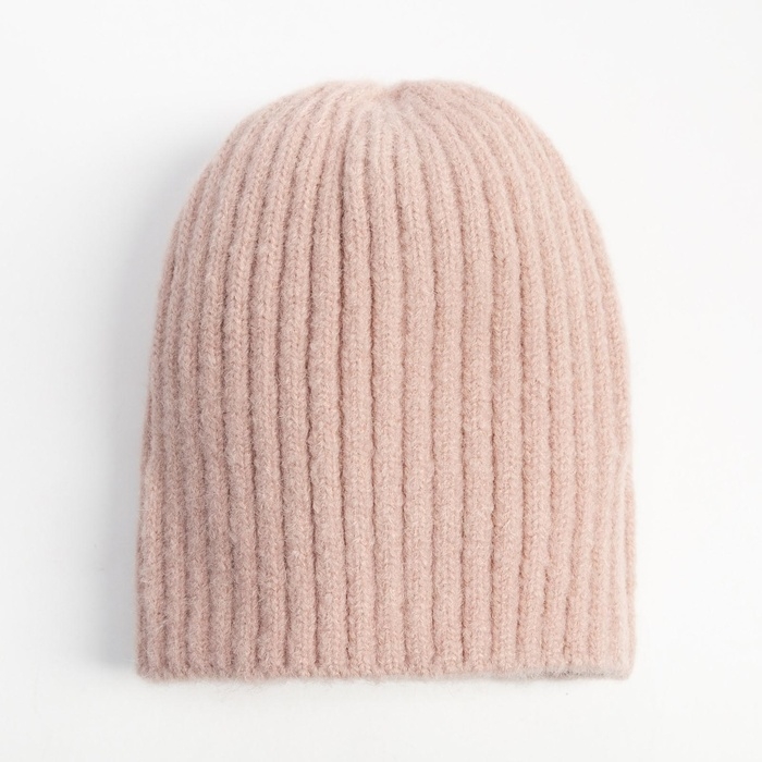 Шапка детская MINAKU р-р 50-52, цвет пудра Шапка детская MINAKU р-р 50-52, цвет пудра