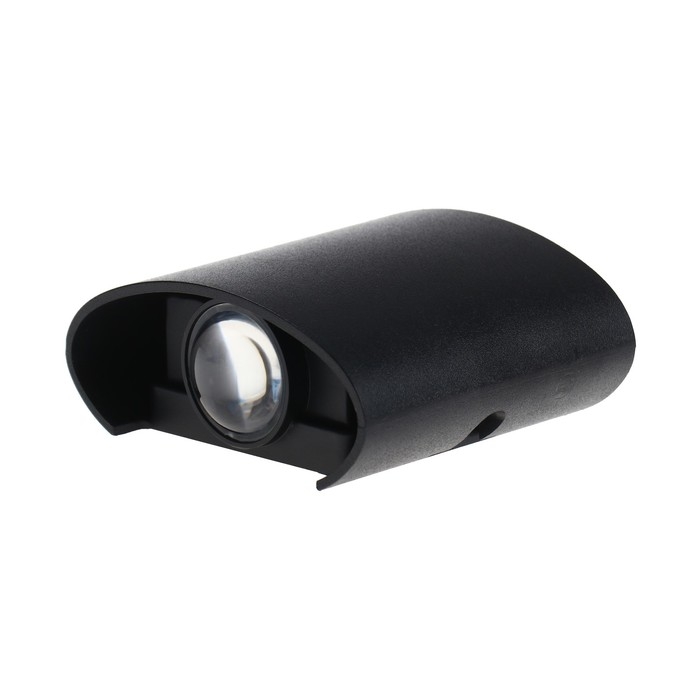 Светильник фасадный «Полусфера», FSD-074, 2 Вт, 4000К, 1 луч, IP65, 220 В, пластик, черный   1008420 Светильник фасадный «Полусфера», FSD-074, 2 Вт, 4000К, 1 луч, IP65, 220 В, пластик, черный   1008420