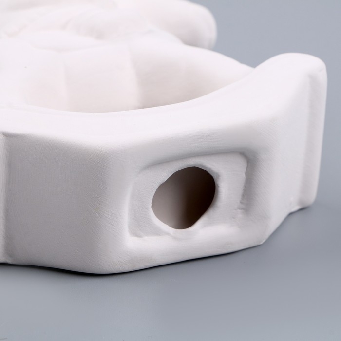 Новый год! Фигурка под роспись «Снеговичок верхом», с кистью Новый год! Фигурка под роспись «Снеговичок верхом», с кистью