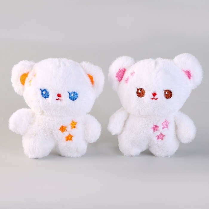 Мягкая игрушка «Кроха», на брелоке, 12 см, цвет МИКС Мягкая игрушка «Кроха», на брелоке, 12 см, цвет МИКС