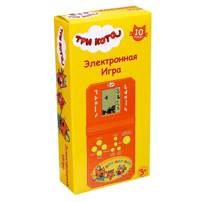 Электронная логическая игра «Три Кота» Электронная логическая игра «Три Кота»