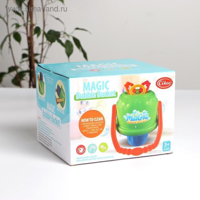 Мыльные пузыри «Ведёрко и 3 ключика» 16,5х15х12 см Мыльные пузыри «Ведёрко и 3 ключика» 16,5х15х12 см