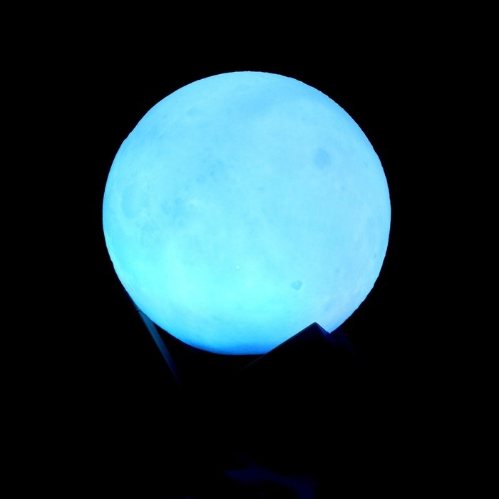 Ночник «Луна», 8 обучающих карточек Ночник «Луна», 8 обучающих карточек