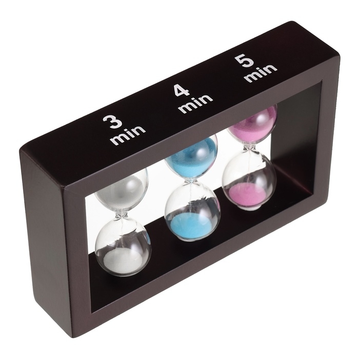 Песочные часы Песочные часы "Левит", на 3, 4, 5 минут, 10 х 17 см