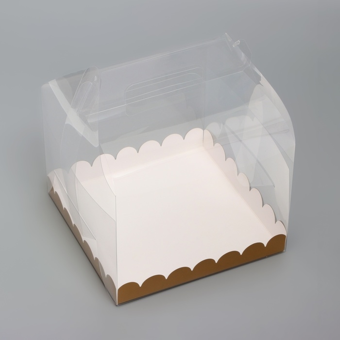 PVC Коробка для торта 20 х 20 х 15 см PVC Коробка для торта 20 х 20 х 15 см