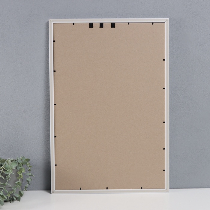 Фоторамка пластик Фоторамка пластик "Пиксель" 40х60 см, белый