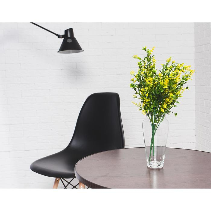 Ваза Ваза "Весна" 18/4 18х9 см, 0,65л 2589 прозрачная