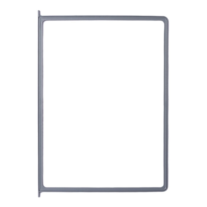 Демосистема настольная вращающаяся на 10 панелей А4 Calligrata, серые