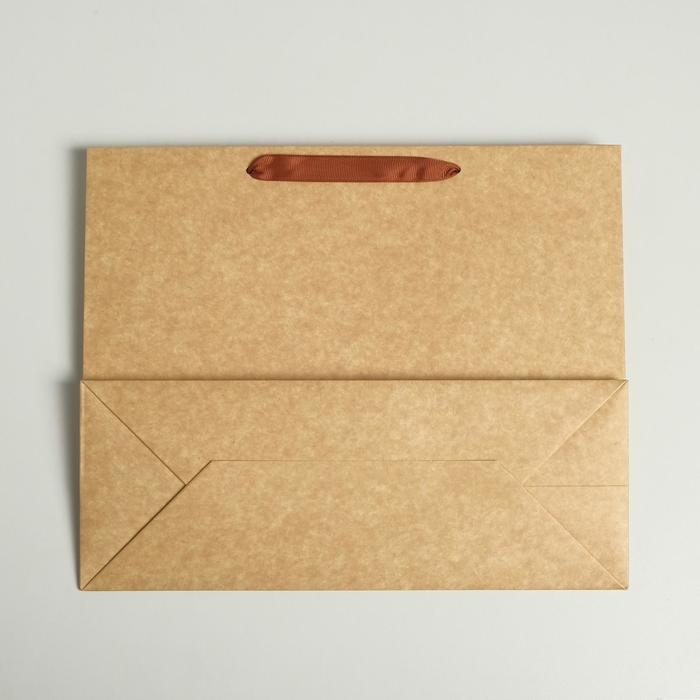 Пакет подарочный крафтовый с пластиковым окном, упаковка, «Man», 31 х 26 х 11 см Пакет подарочный крафтовый с пластиковым окном, упаковка, «Man», 31 х 26 х 11 см