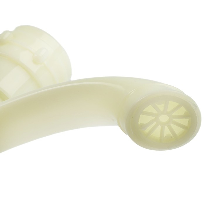 Кран на одну воду ZEIN Z2023, круглая ручка, пластик, короткий излив, цвет  Кран на одну воду ZEIN Z2023, круглая ручка, пластик, короткий излив, цвет "рисовый"