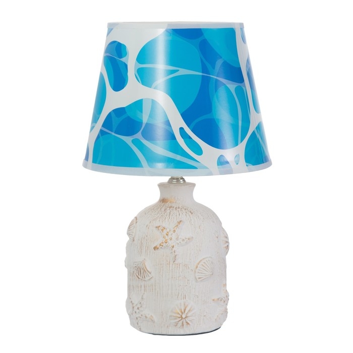 Настольная лампа  Настольная лампа "Морской бриз" Е14 15Вт 20х20х32,5 см RISALUX