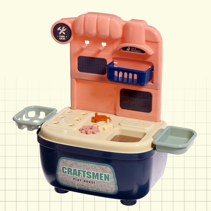 Набор детских инструментов «Ремесленник», в чемодане, 24 элемента Набор детских инструментов «Ремесленник», в чемодане, 24 элемента