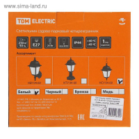 Светильник TDM, садово-парковый, НСУ 04-60-001, подвесной, белый