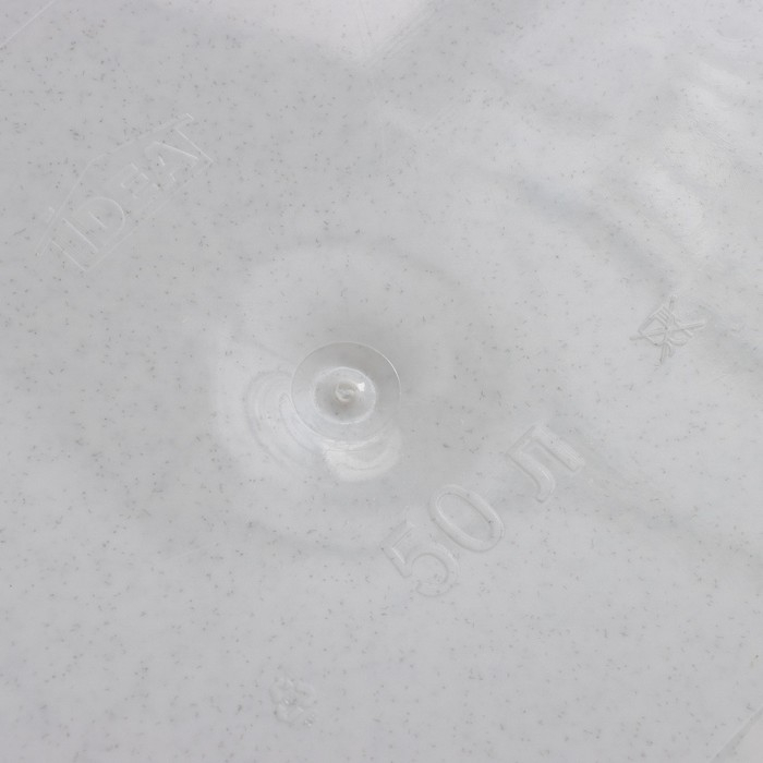 Контейнер для мусора «Свинг», 50 л, цвет мраморный Контейнер для мусора «Свинг», 50 л, цвет мраморный