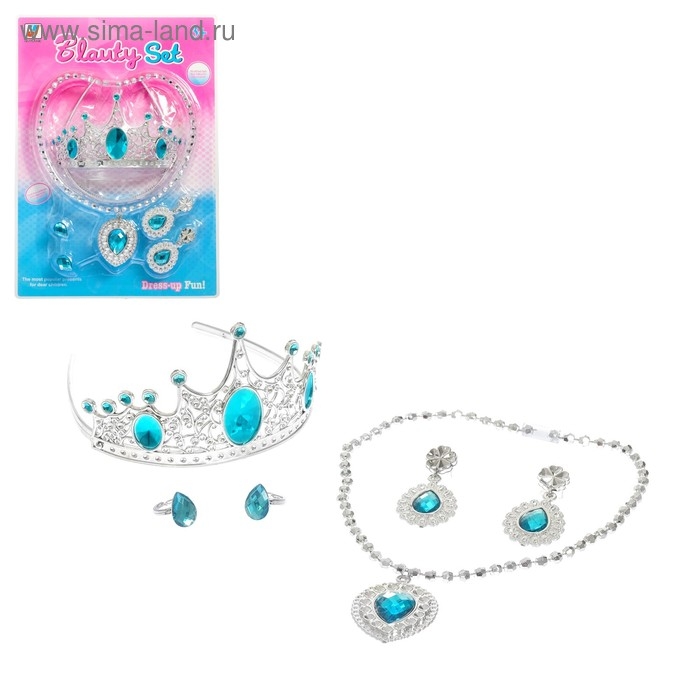 Набор украшений «Нежная принцесса», 6 предметов Набор украшений «Нежная принцесса», 6 предметов