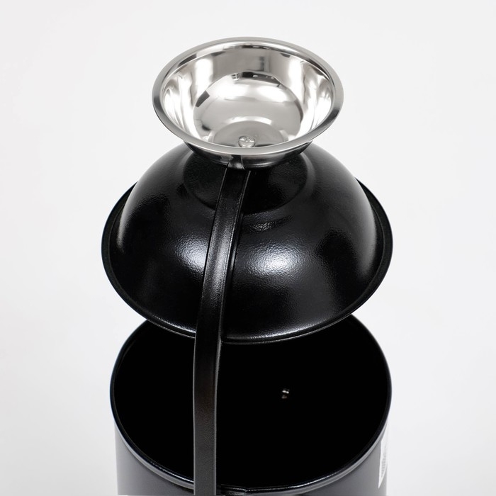 Урна уличная «Рубин 20» 21 л, 26,5 х 101 х 32 см, черная, бак 0,6 мм Урна уличная «Рубин 20» 21 л, 26,5 х 101 х 32 см, черная, бак 0,6 мм