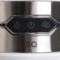 Кофеварка BQ CM3001, рожковая, 1450 Вт, 1 л, бело-серебристая