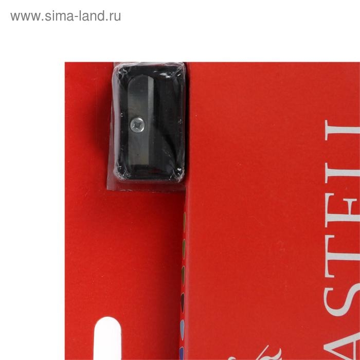 Карандаши 24 цвета Faber-Castell Eco трёхгранные с точилкой, картонная коробка Карандаши 24 цвета Faber-Castell Eco трёхгранные с точилкой, картонная коробка