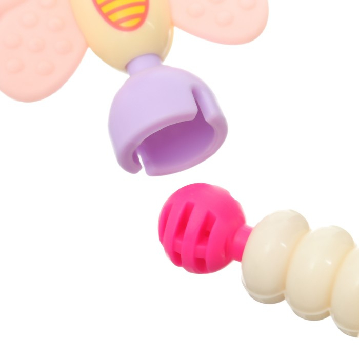 Набор погремушек «Собери меня», 7 шт., нежные цвета, Крошка Я Набор погремушек «Собери меня», 7 шт., нежные цвета, Крошка Я