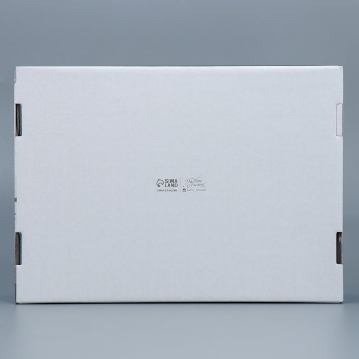 Коробка подарочная новогодняя складная «Город», 30,7 х 22 х 9,5 см, Новый год Коробка подарочная новогодняя складная «Город», 30,7 х 22 х 9,5 см, Новый год