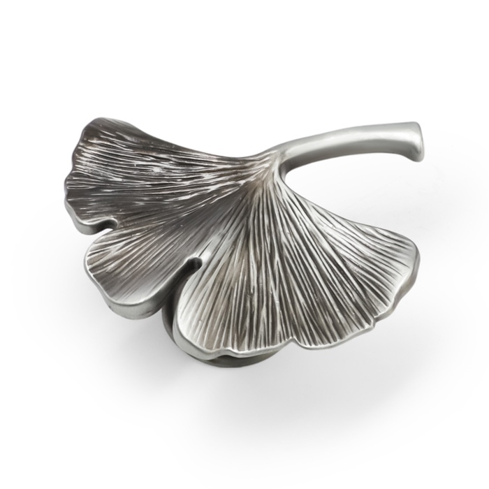 Ручка-кнопка CAPPIO PRO Ручка-кнопка CAPPIO PRO "Листок" 54 x 50 мм, цвет стар. серебро