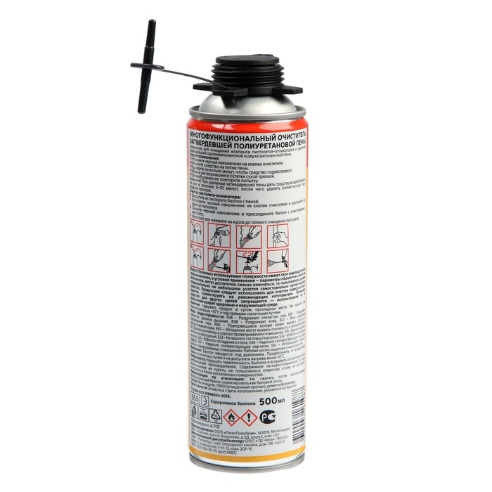 Очиститель MASTERTEX PREMIUM, для затвердевшей пены , 500 мл Очиститель MASTERTEX PREMIUM, для затвердевшей пены , 500 мл