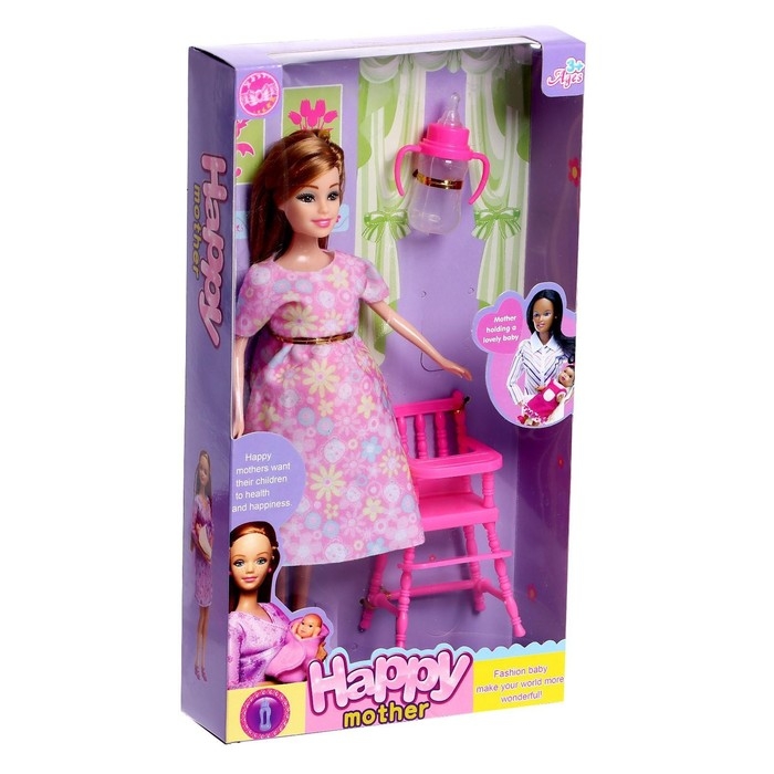 Кукла-модель «Наташа» беременная, с аксессуарами, МИКС Кукла-модель «Наташа» беременная, с аксессуарами, МИКС