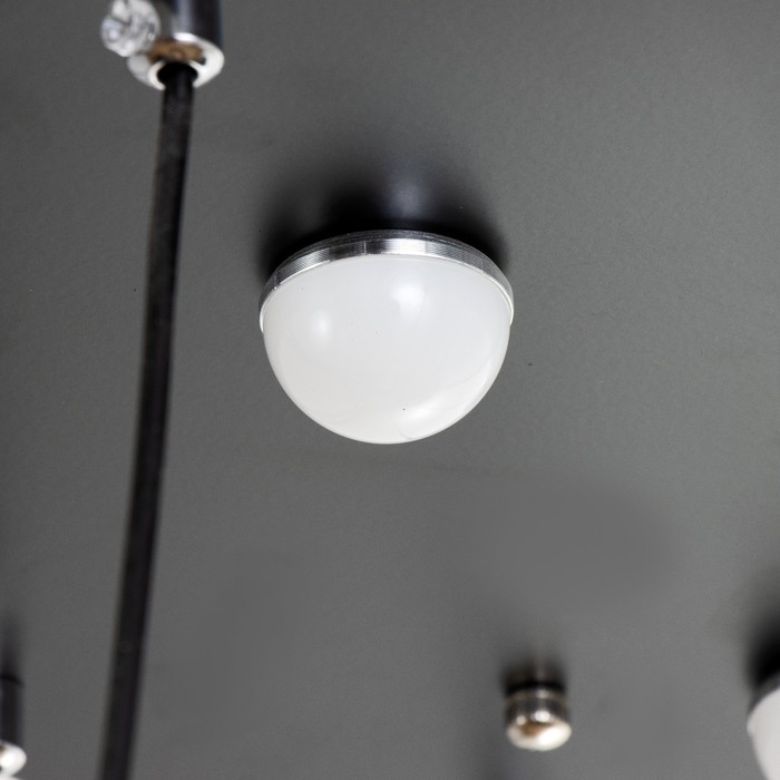 Каскад Каскад "Билли" 10LED+3LED 79Вт ПДУ черный 40х40х200см BayerLux