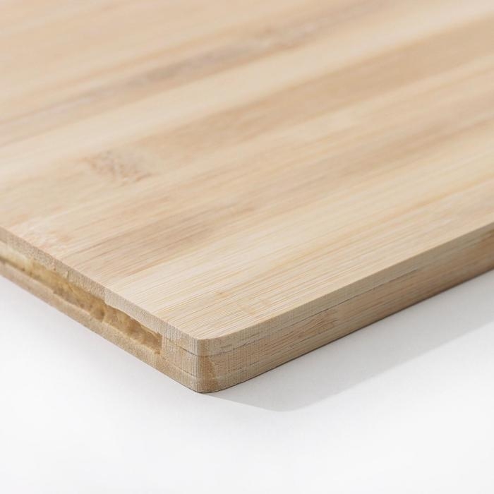 Доска разделочная Доляна «Зебра», 34×24×1,7 см, бамбук