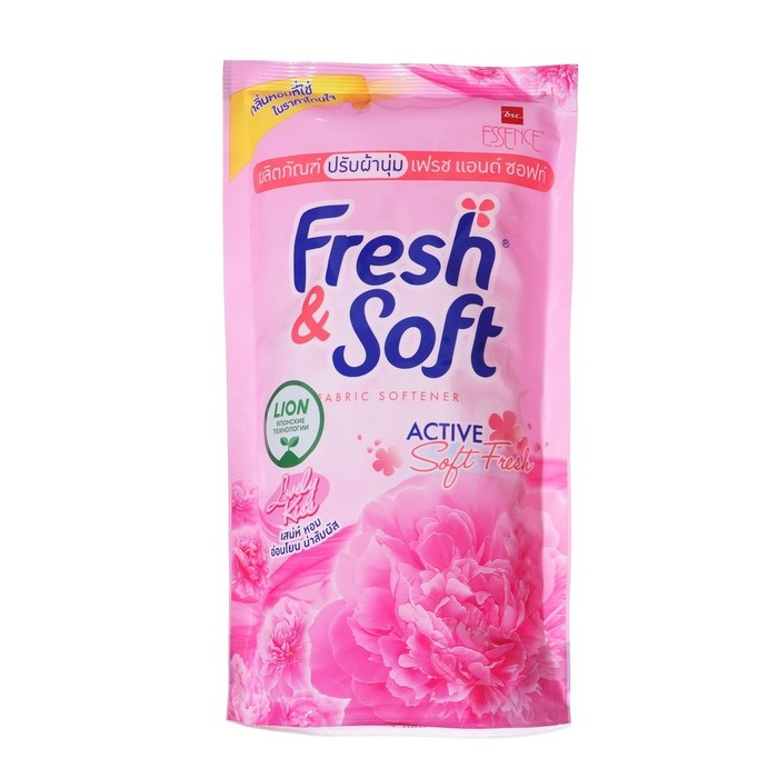 LION THAILAND Fresh&Soft Кондиционер для белья парфюмированный Сладкий Поцелуй 500 мл LION THAILAND Fresh&Soft Кондиционер для белья парфюмированный Сладкий Поцелуй 500 мл