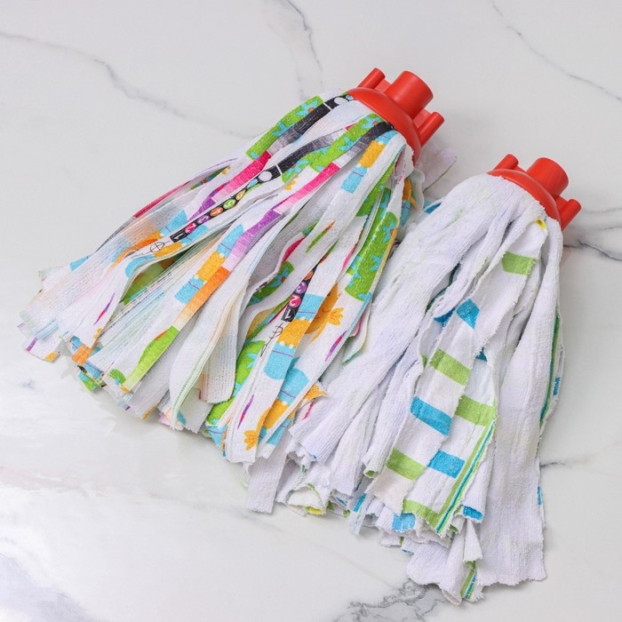 Насадка для швабры ленточная Доляна «Полоски», микрофибра, 30×8×8 см, цвет МИКС Насадка для швабры ленточная Доляна «Полоски», микрофибра, 30×8×8 см, цвет МИКС