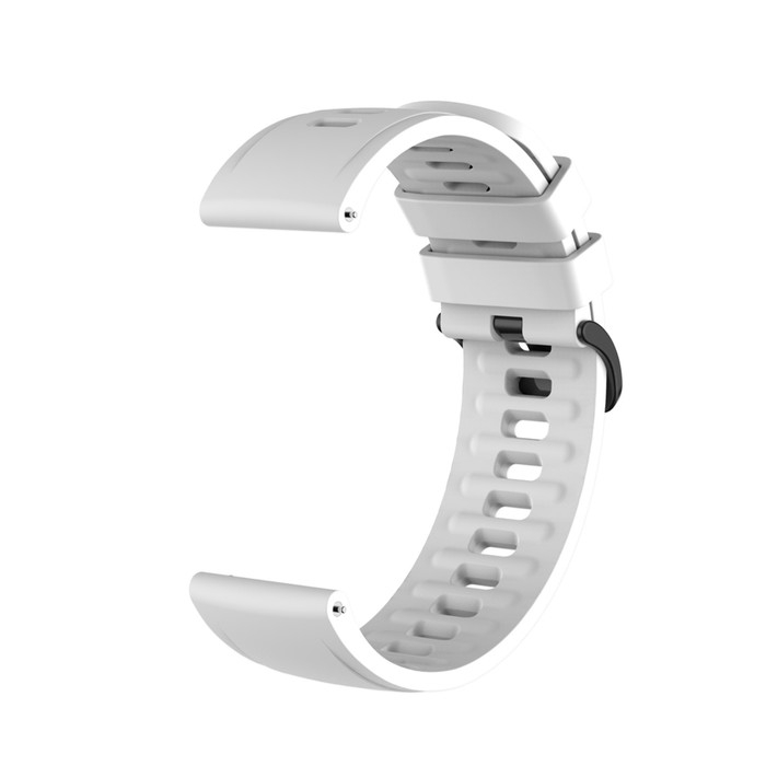 Ремешок для смарт-часов, 22 мм, силикон, белый Ремешок для смарт-часов, 22 мм, силикон, белый