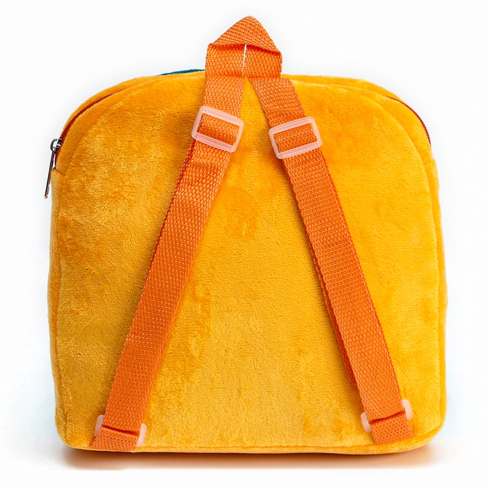 Новый год! Новогодний плюшевый детский рюкзак «Котик у ёлки», 26 × 24 см