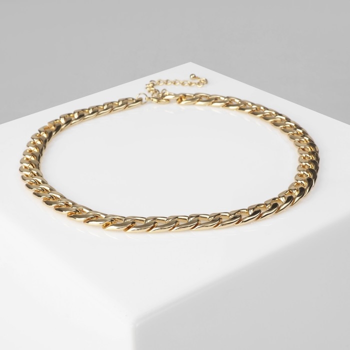 Колье «Цепь голден», цвет глянцевое золото, 45 см Колье «Цепь голден», цвет глянцевое золото, 45 см