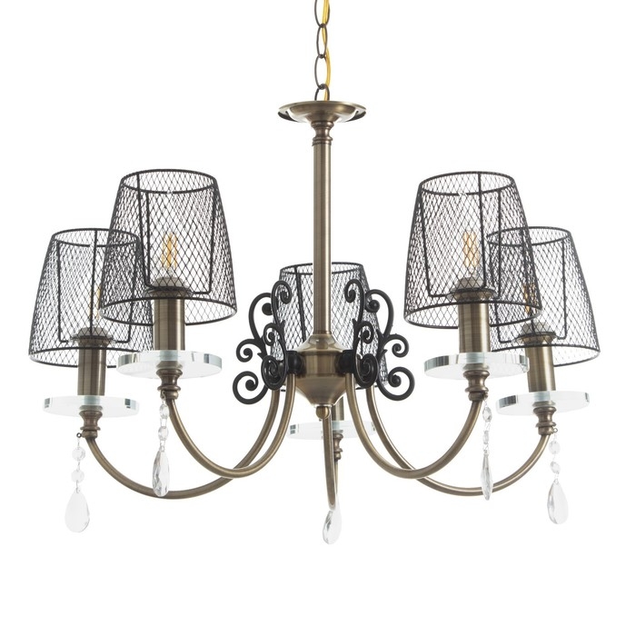 Люстра Люстра "Олимер" 5хE14 40Вт BayerLux