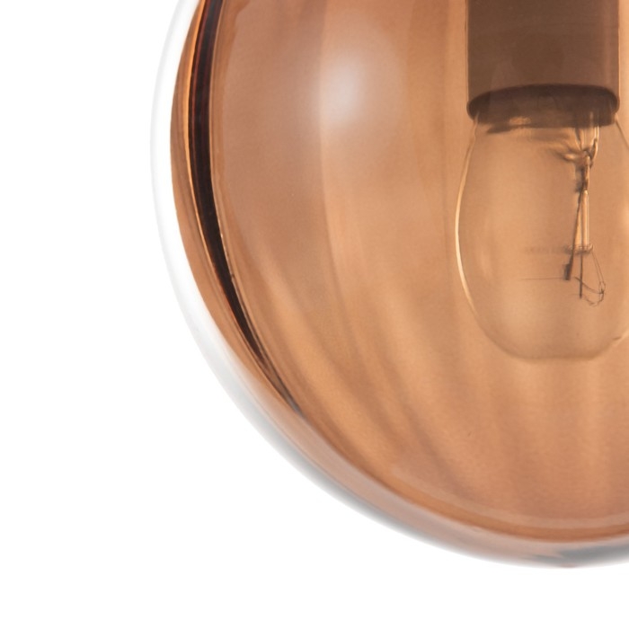 Светильник BayerLux Светильник BayerLux "Джавиер" Е14 40Вт черно-янтарный 15х15х35-185 см